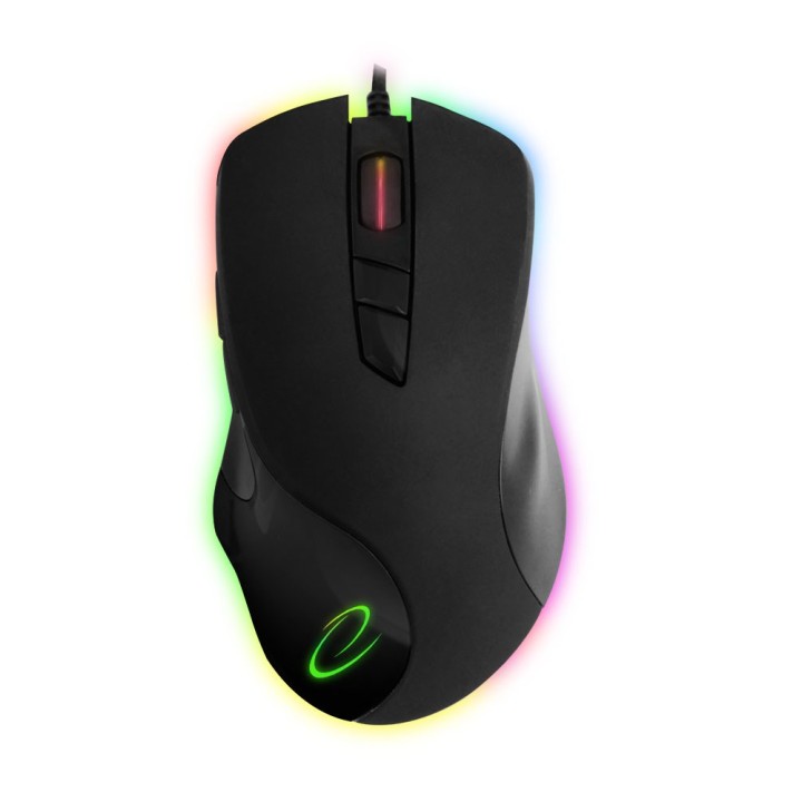 Esperanza EM132 mouse Destrorso USB ottico 7200 DPI