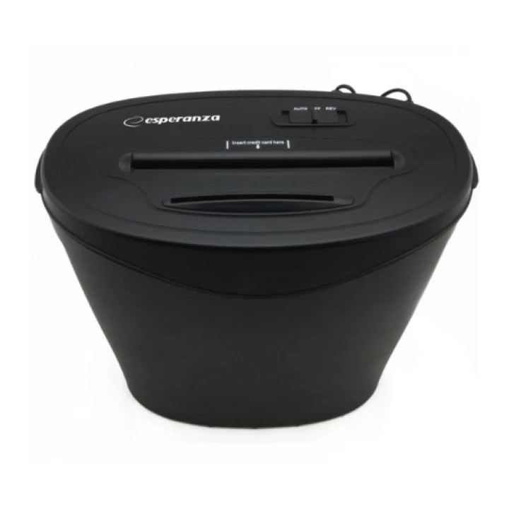 Esperanza EN103 trituratore di carta 22 cm nero