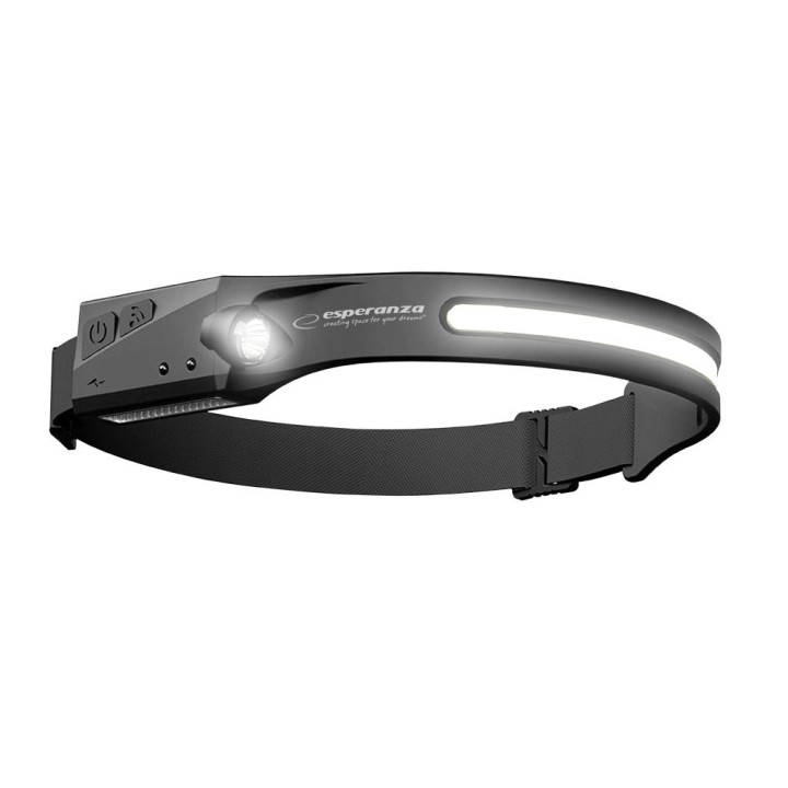 Esperanza EOT067 torcia nero torcia da fronte LED