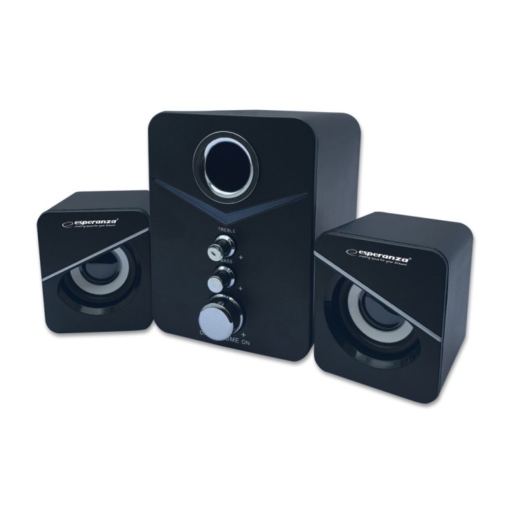 Esperanza EP153 USB 2.1 Set altoparlanti 6 W Nero