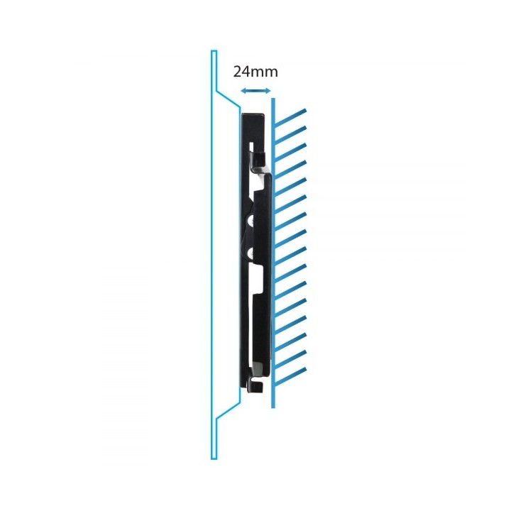 Esperanza ERW010 TV supporto/staffa 127 cm (50 ) nero