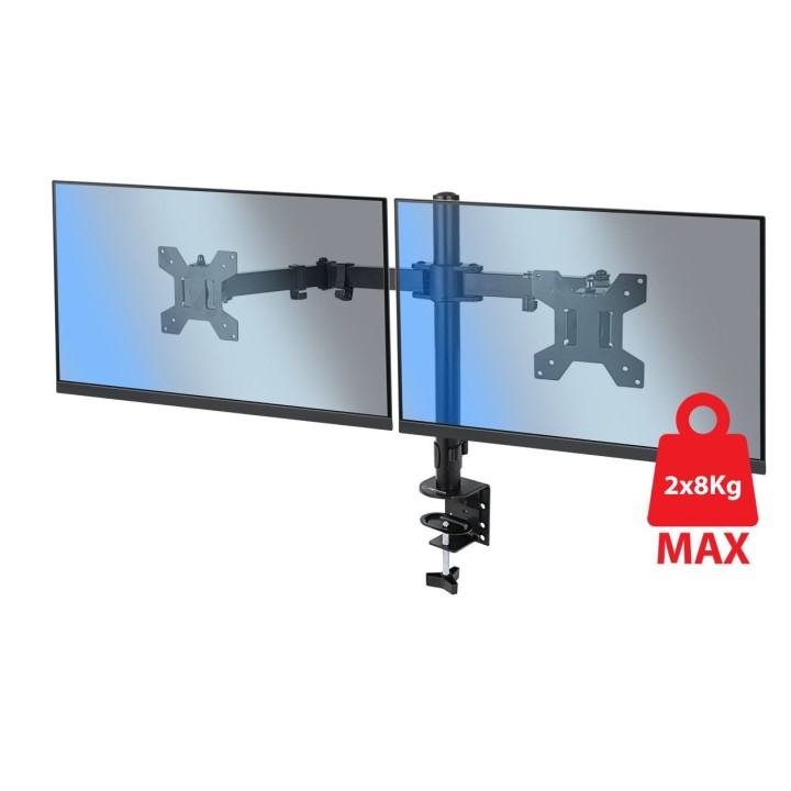 Esperanza ERW018 supporto da scrivania per due monitor 10-27'' fino a 8kg