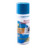 Esperanza ES104 Kit di Pulizia Attrezzature Schermi/Plastiche Schiuma Detergente per Attrezzature 400 ml