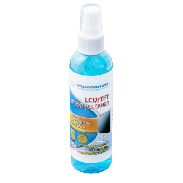 Esperanza ES107 Kit di Pulizia Attrezzature LCD/TFT/Plasma 100 ml