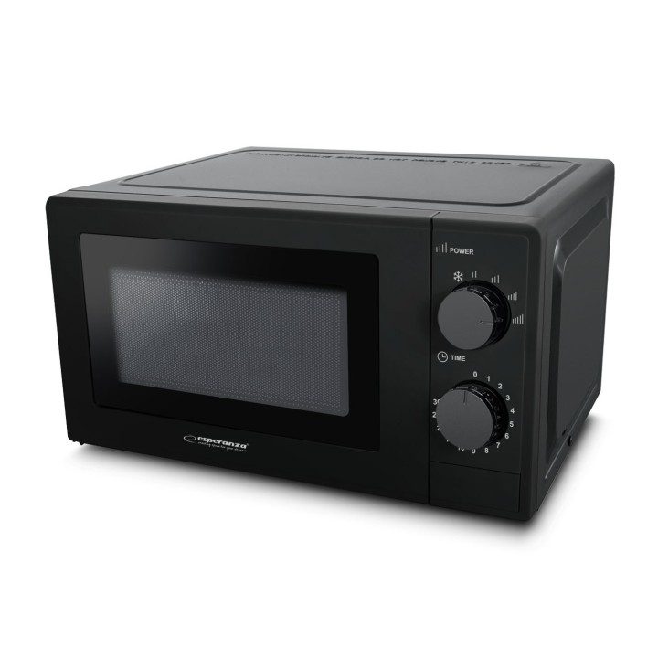 Esperanza ESTOFADO Microonde Solo nero da piano cottura 20 L 700 W