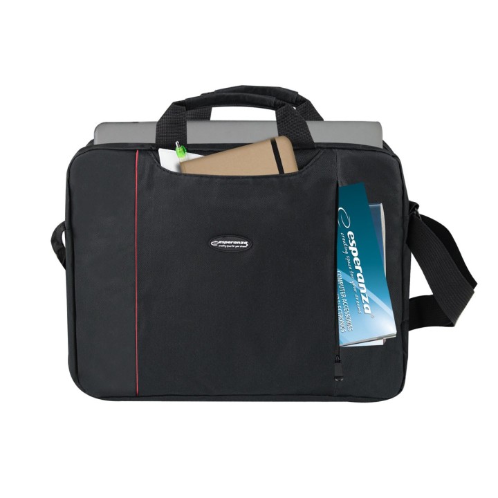 Esperanza ET192 Custodia notebook 39.6 cm (15.6 ) Custodia messenger Nero