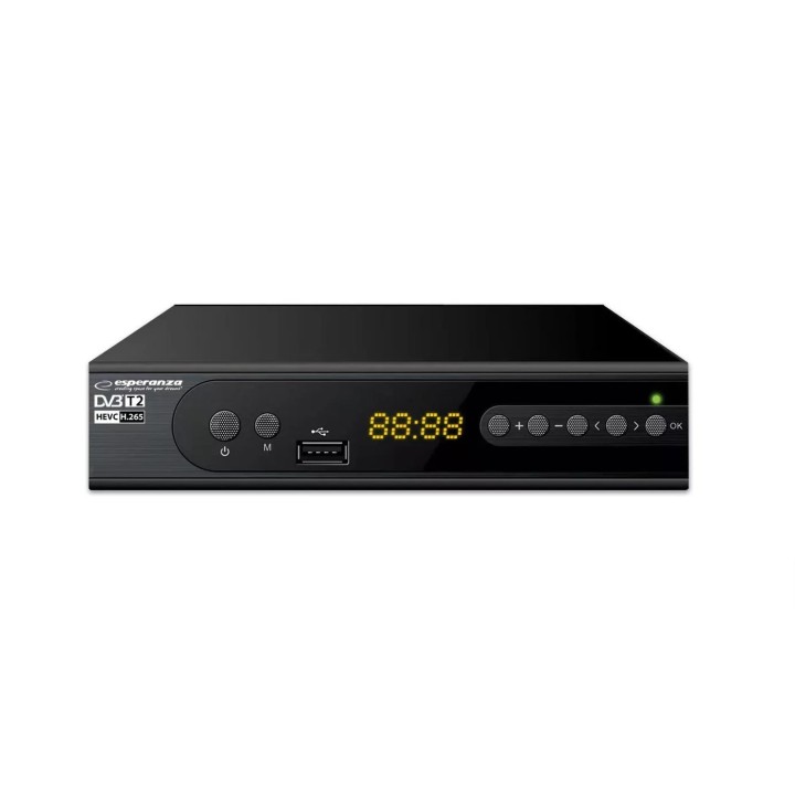 Esperanza EV106R TV decoder digitale terrestre Nero