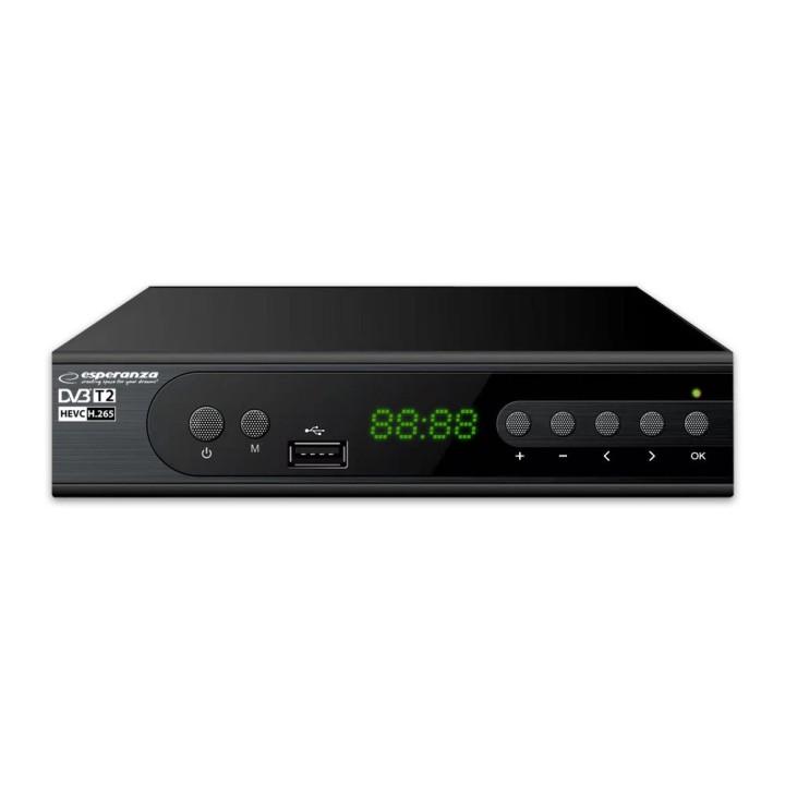 Esperanza EV106R TV decoder digitale terrestre Nero
