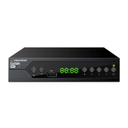 Esperanza EV107R TV decoder digitale terrestre Nero