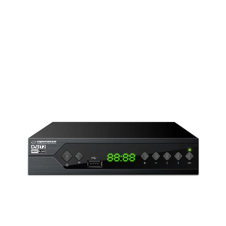 Esperanza EV107R TV decoder digitale terrestre Nero
