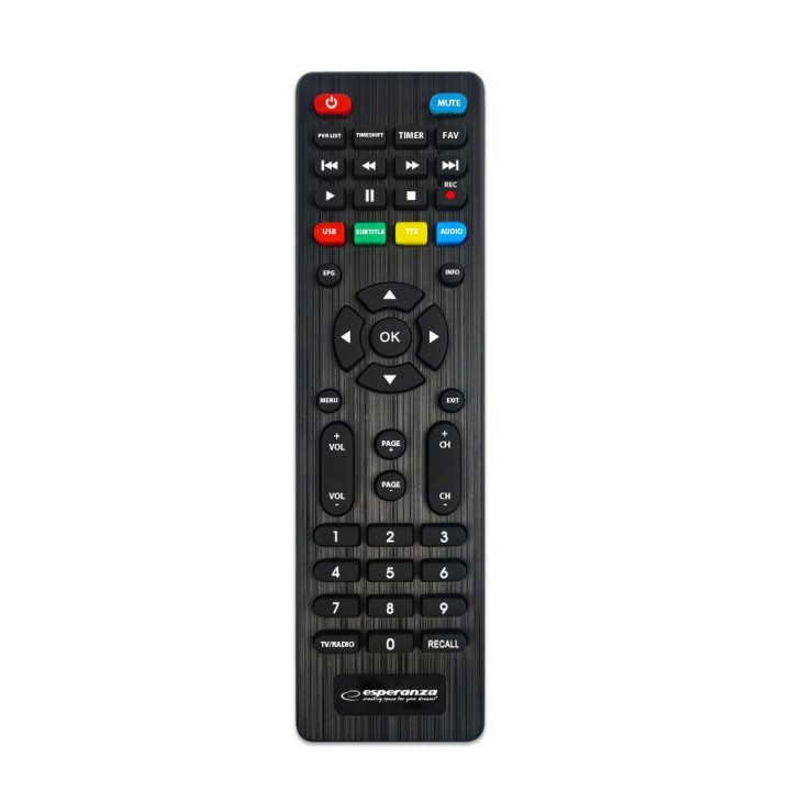 Esperanza EV108R TV decoder digitale terrestre Nero