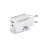 Esperanza EZC105W caricabatterie da rete 20W bianco