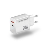 Esperanza EZC105W caricabatterie da rete 20W bianco