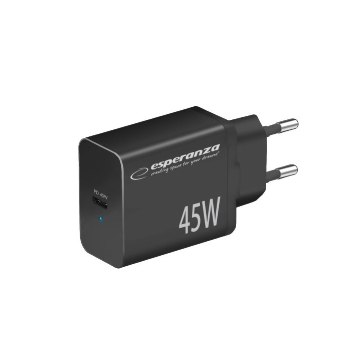 Esperanza EZC108K caricabatterie da rete 45W nero