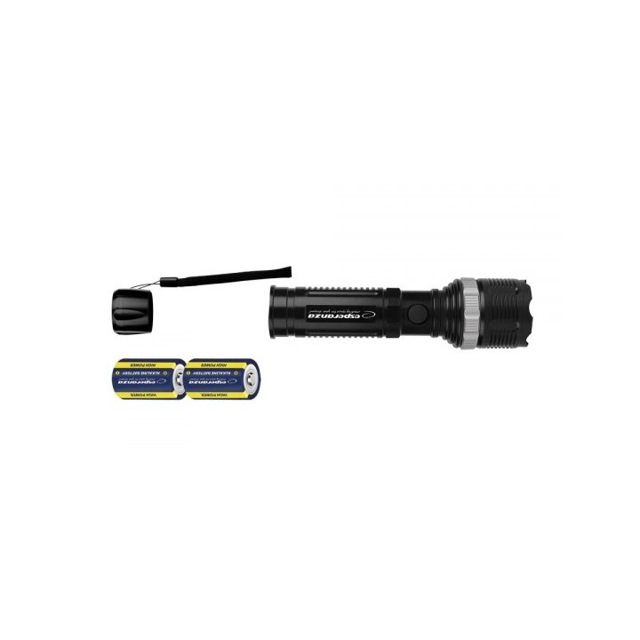 Esperanza Torcia manuale Epione L nero LED