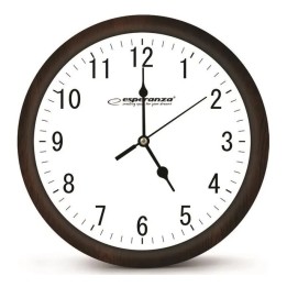Esperanza Orologio meccanico Los Angeles rotondo bianco nero
