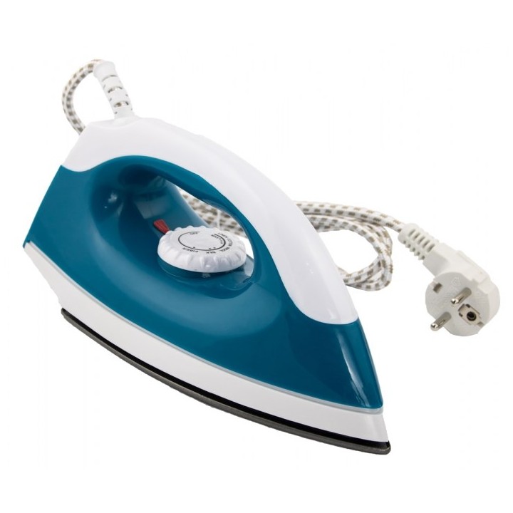 Esperanza TRAVEL IRON SMOOTHER Ferro da stiro a secco piastra antiaderente 1200 W blu bianco