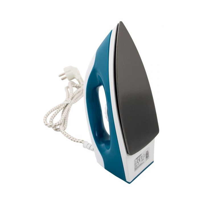 Esperanza TRAVEL IRON SMOOTHER Ferro da stiro a secco piastra antiaderente 1200 W blu bianco