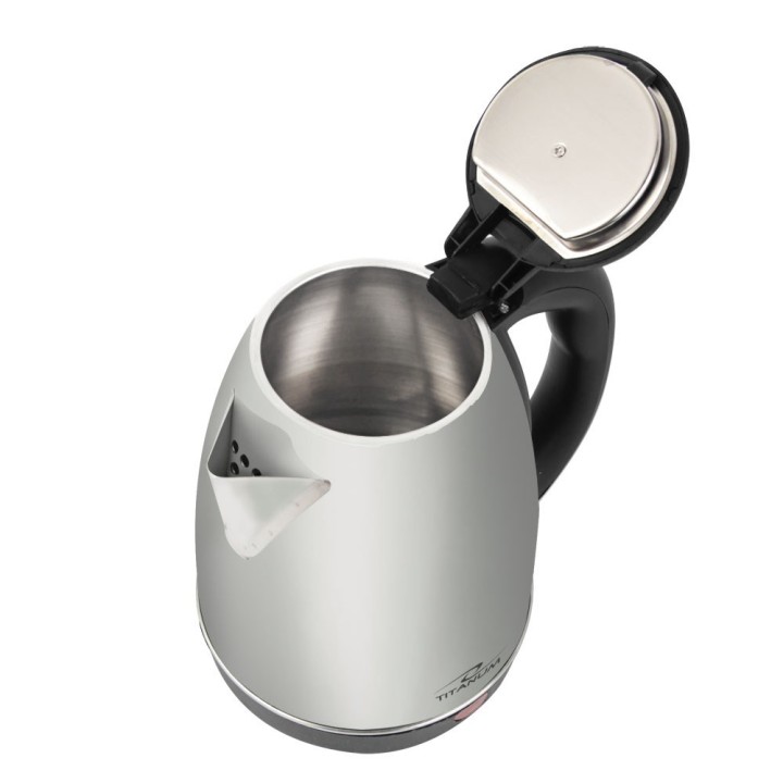 Titanum TKK102X Bollitore elettrico 1.8L 1800W Inox argento