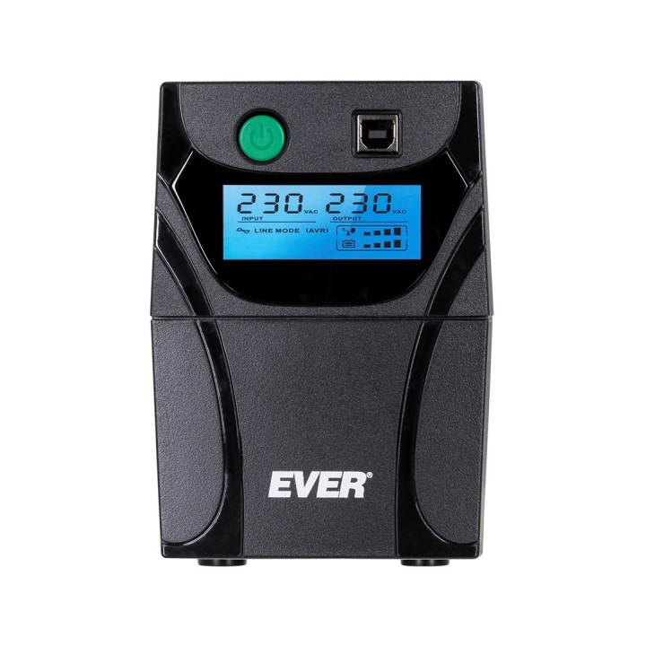 Ever EASYLINE 650 AVR USB Line-Interactive 0.65 kVA 360 W