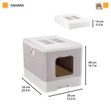 FERPLAST Sahara Lilac - lettiera per gatti - 52 x 39 x 40cm