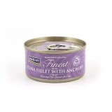 FISH4CATS Filetto di tonno con acciuga - cibo umido per gatti - 70g