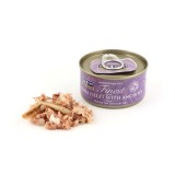 FISH4CATS Filetto di tonno con acciuga - cibo umido per gatti - 70g