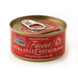 FISH4CATS Filetto di tonno con gamberetto - cibo umido per gatti - 70g