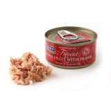 FISH4CATS Filetto di tonno con gamberetto - cibo umido per gatti - 70g