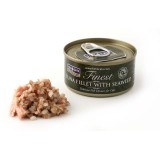 FISH4CATS Filetto di tonno con alga marina - cibo umido per gatti - 70g