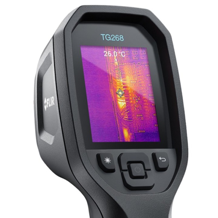 FLIR TG268 termometro a infrarossi -25 bis+400°C nero display integrato LCD 320 x 240 pixel