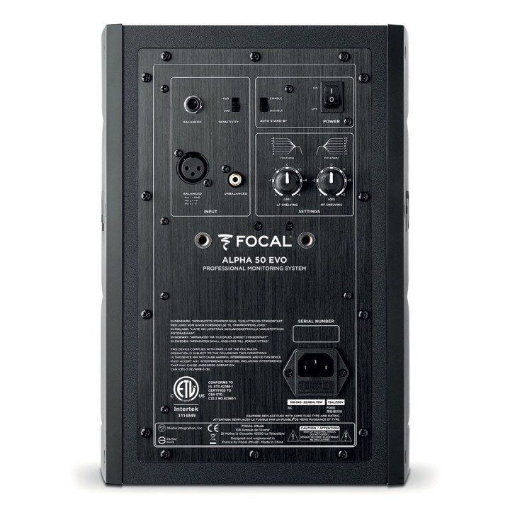 Focal Alpha Evo 50 - monitor studio attivo 2 vie
