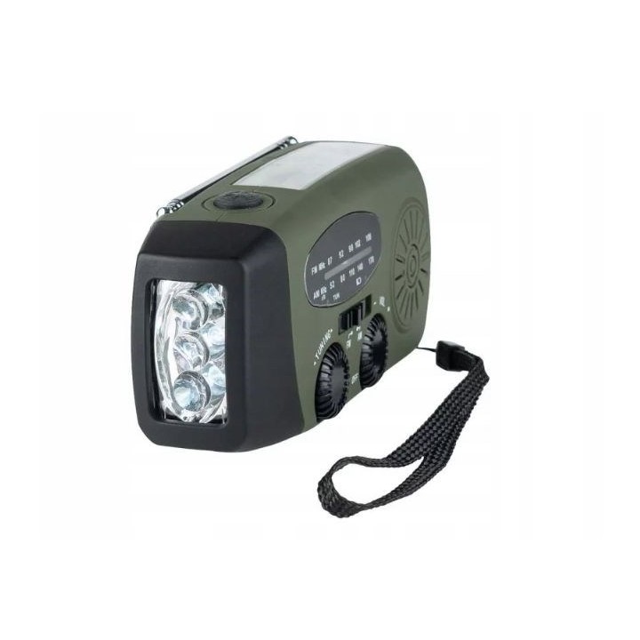 Fosco Radio di emergenza Outdoormen Edit. Solare-Dinamo