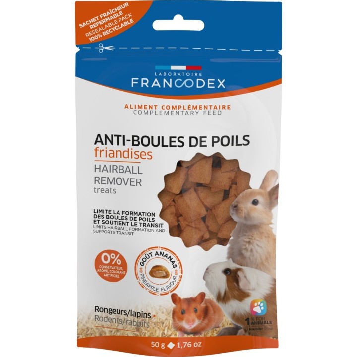 FRANCODEX Snack anti-gancio - per coniglio - 50g