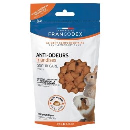FRANCODEX Snack contro gli odori - per roditori e conigli - 50g