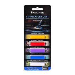 Ricarica profumo per aspirapolvere miscela di 5 profumi Frischer 5 pz.