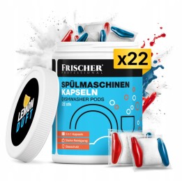 Frischer Capsule lavastoviglie 3 in 1 22 pezzi