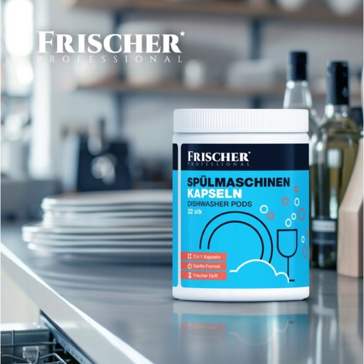 Frischer Capsule lavastoviglie 3 in 1 22 pezzi