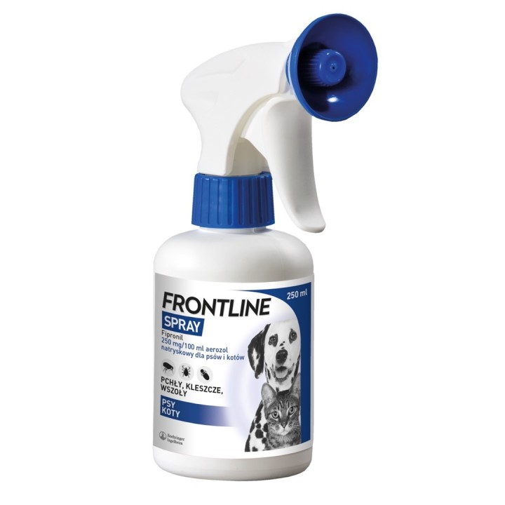 FRONTLINE Spray pulci e zecche per cani e gatti - 250 ml