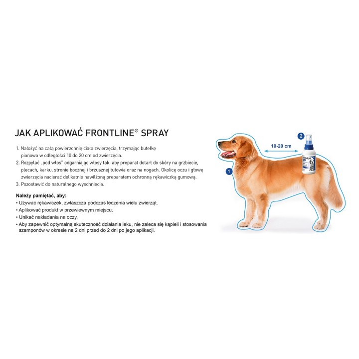FRONTLINE Spray pulci e zecche per cani e gatti - 250 ml