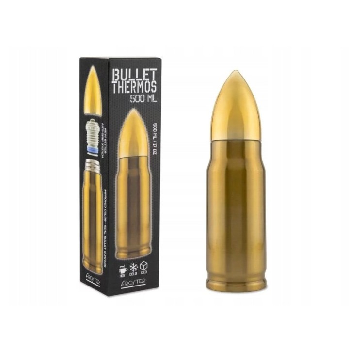 Bullet Brass cartuccia thermos 500 ml