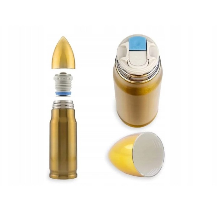 Bullet Brass cartuccia thermos 500 ml