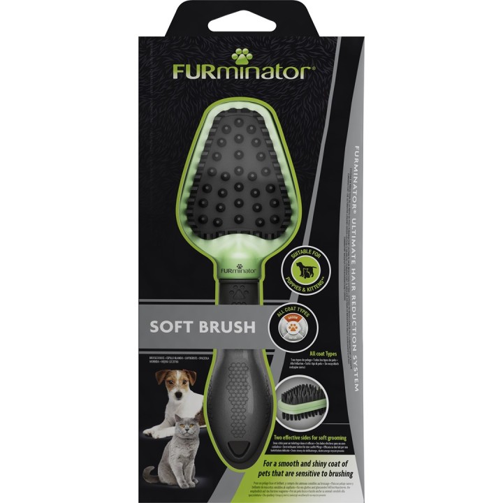FURminator - spazzola bifronte per cuccioli e gattini