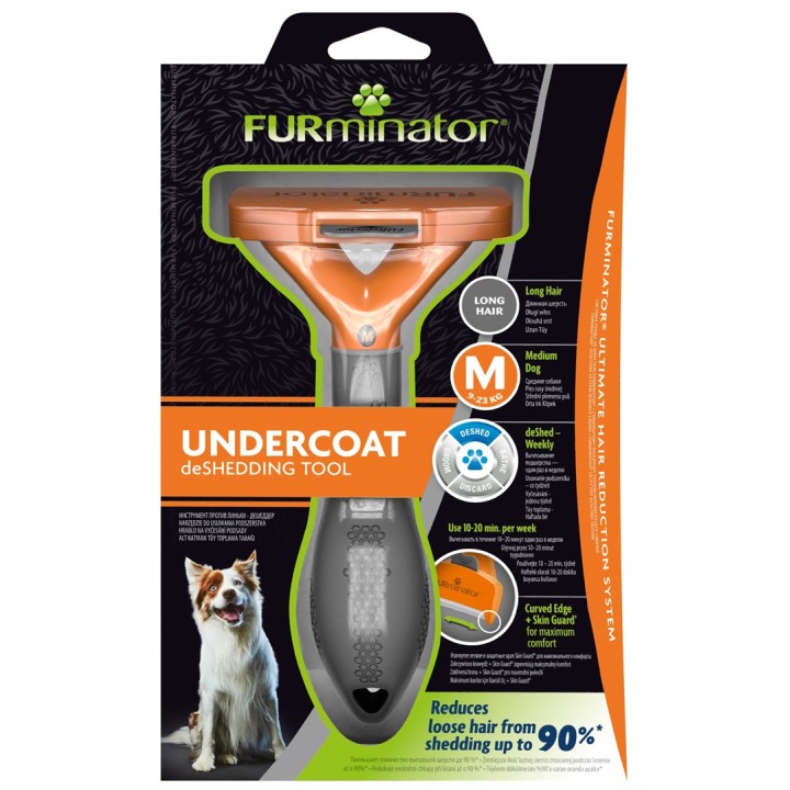 FURminator - furminator per cani a pelo lungo - M
