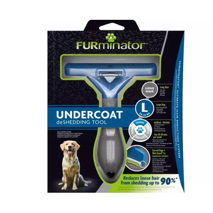 FURminator - furminator per cani a pelo lungo - L