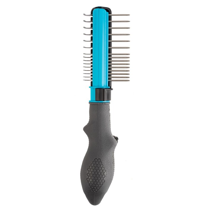 FURminator 2 2 in 1 - furminator per rimuovere nodi e toelettare per cani