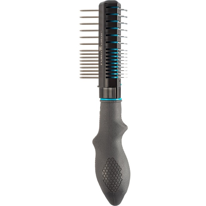 FURminator 2 2 in 1 - furminator per rimuovere nodi e toelettare per cani
