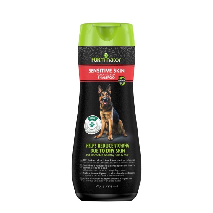 FURminator Sensitive Skin Ultra Premium - shampoo per cani - 473ml