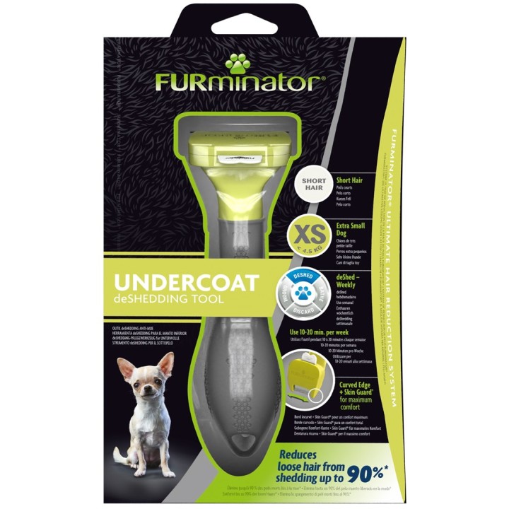 FURminator Toy Dog furminator per cani a pelo corto - XS