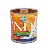 FARMINA N&D CANE AGNELLO&ZUCCA&MIRTILLO ADULT 285g